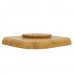 Square Divider Bamboo Suction Plate - By Tiny Dining