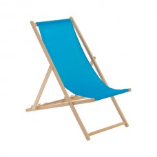 Folding Wooden Deck Chair - By Harbour Housewares