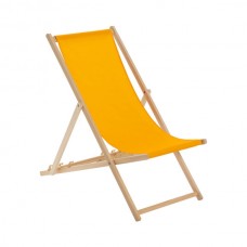 Folding Wooden Deck Chair - By Harbour Housewares