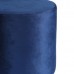 Round Velvet Footstool - By Harbour Housewares