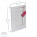 4&quot; x 6&quot; White Standing Photo Frame with Hearts - By Nicola Spring