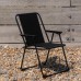 Folding Metal Beach Chair - By Harbour Housewares