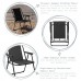 Folding Metal Beach Chair - By Harbour Housewares