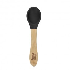 Soft Tip Bamboo Spoon - Silicone Tip - By Tiny Dining