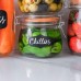 Small Black Chalk Board Storage Jar Labels - Pack of Six - By Argon Tableware