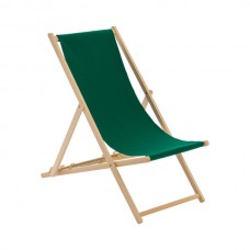 Folding Wooden Deck Chair - By Harbour Housewares