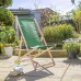 Folding Wooden Deck Chair - By Harbour Housewares