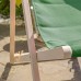 Folding Wooden Deck Chair - By Harbour Housewares