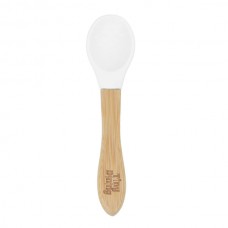 Soft Tip Bamboo Spoon - Silicone Tip - By Tiny Dining