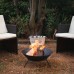 56cm Steel Garden Fire Pit - By Harbour Housewares