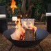 56cm Steel Garden Fire Pit - By Harbour Housewares