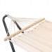 200 x 80cm Deluxe Cotton Garden Hammock - By Harbour Housewares