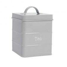 Vintage Metal Tea Canister - By Harbour Housewares