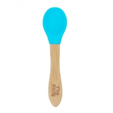 Soft Tip Bamboo Spoon - Silicone Tip - By Tiny Dining