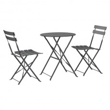 Two-Seater Round Sussex Bistro Set - By Harbour Housewares