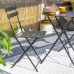 Two-Seater Round Sussex Bistro Set - By Harbour Housewares