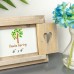 6&quot; x 4&quot; Wooden Hearts Shutter Photo Frame - By Nicola Spring