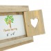 6&quot; x 4&quot; Wooden Hearts Shutter Photo Frame - By Nicola Spring