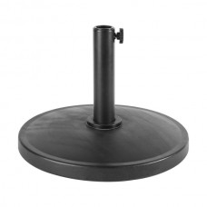 12kg Black Concrete Garden Parasol Base - By Harbour Housewares