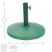 12kg Black Concrete Garden Parasol Base - By Harbour Housewares