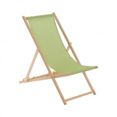 Folding Wooden Deck Chair - By Harbour Housewares