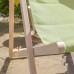 Folding Wooden Deck Chair - By Harbour Housewares