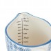 1L Hand Printed China Measuring Jug - By Nicola Spring