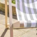 Folding Wooden Deck Chair - By Harbour Housewares