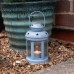 16cm Metal Hanging Tealight Lantern - By Nicola Spring