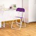 Coloured Padded Folding Chair - By Harbour Housewares