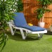 Master Sun Lounger Cushion - By Harbour Housewares