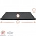 50cm x 25cm Rectangle Slate Table Runner - By Argon Tableware