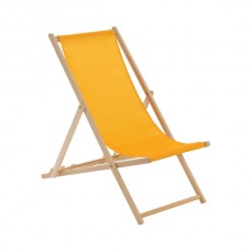 Folding Wooden Deck Chair - By Harbour Housewares