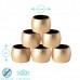 Metallic Melamine Napkin Rings - Pack of Six - By Argon Tableware