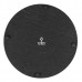 Black Round Linea Slate Coasters - Pack of Six - By Argon Tableware