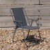 Folding Metal Beach Chair - By Harbour Housewares