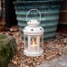 16cm Metal Hanging Tealight Lantern - By Nicola Spring