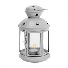 20cm Metal Hanging Tealight Lantern - By Nicola Spring