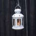 20cm Metal Hanging Tealight Lantern - By Nicola Spring