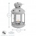 20cm Metal Hanging Tealight Lantern - By Nicola Spring