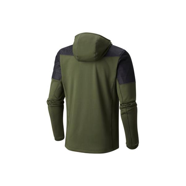 Men Mountain Hardwear 32 Degree™ Insulated Hooded Jacket Surplus Green Outlet Online