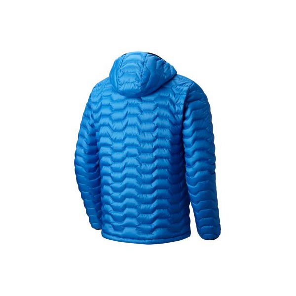 Men Mountain Hardwear Nitrous™ Hooded Down Jacket Altitude Blue Outlet Online