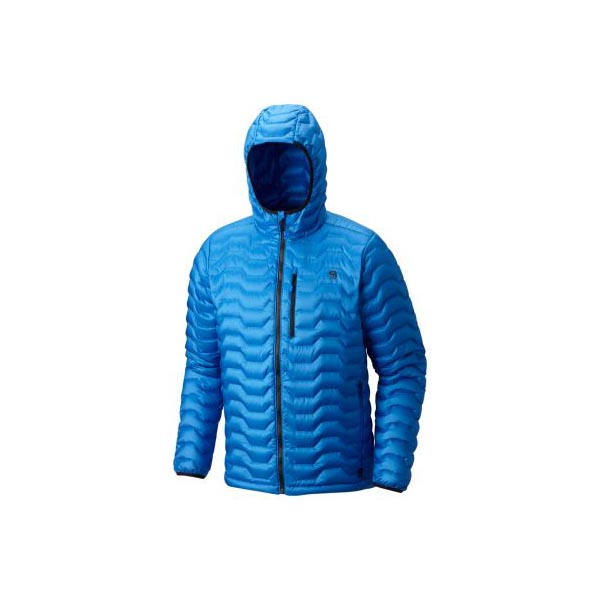 Men Mountain Hardwear Nitrous™ Hooded Down Jacket Altitude Blue Outlet Online