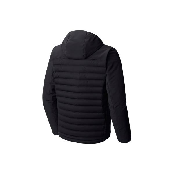 Men Mountain Hardwear StretchDown™ HD Hooded Jacket Black Outlet Online