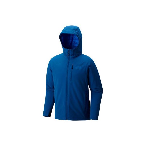 Men Mountain Hardwear Superconductor™ Hooded Jacket Nightfall Blue Outlet Online