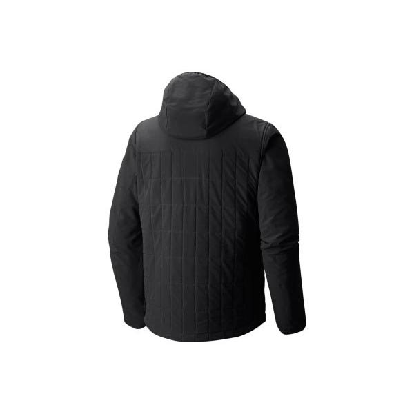 Men Mountain Hardwear Schematic™ Hooded Jacket Black Outlet Online