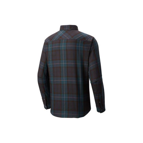 Men Mountain Hardwear Franklin™ Long Sleeve Shirt Shark Outlet Online