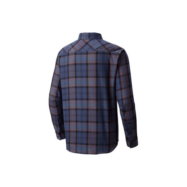 Men Mountain Hardwear Franklin™ Long Sleeve Shirt Zinc Outlet Online