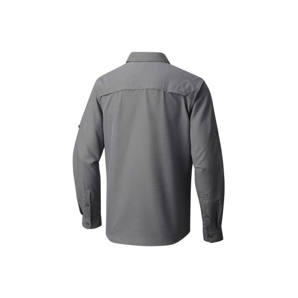 Men Mountain Hardwear Canyon™ Long Sleeve Shirt Manta Grey Outlet Online