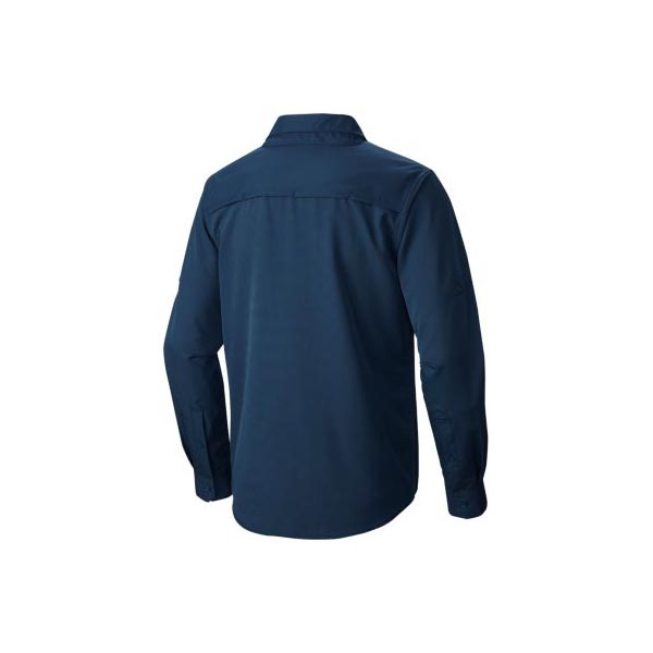 Men Mountain Hardwear Canyon™ Long Sleeve Shirt Hardwear Navy Outlet Online